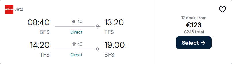 cheap flights to Spain