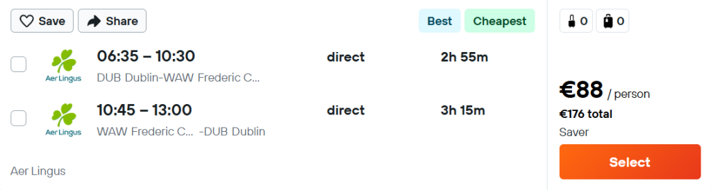 cheap flights to Poland