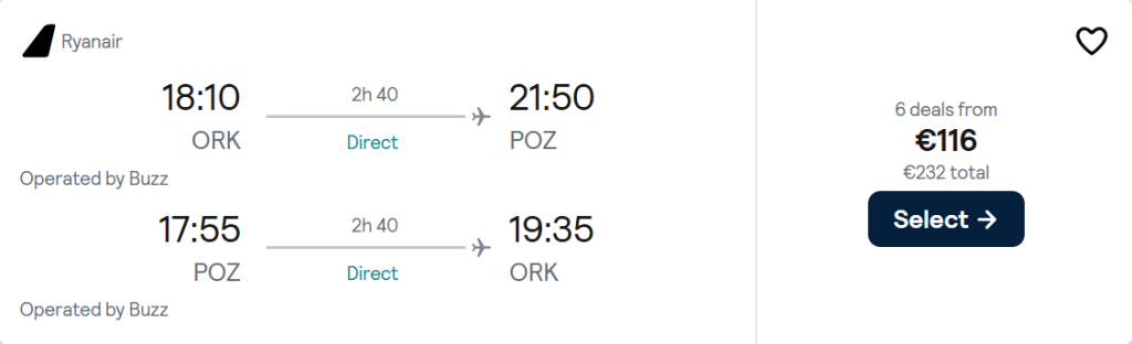 cheap flights to Poland