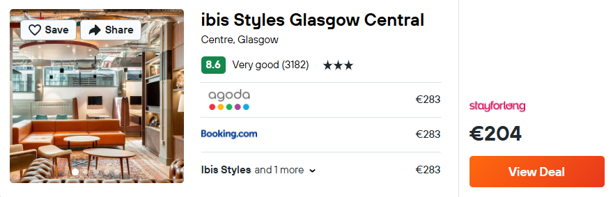 ibis Styles Glasgow Central