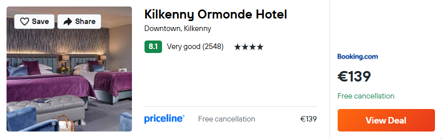 Kilkenny Ormonde Hotel