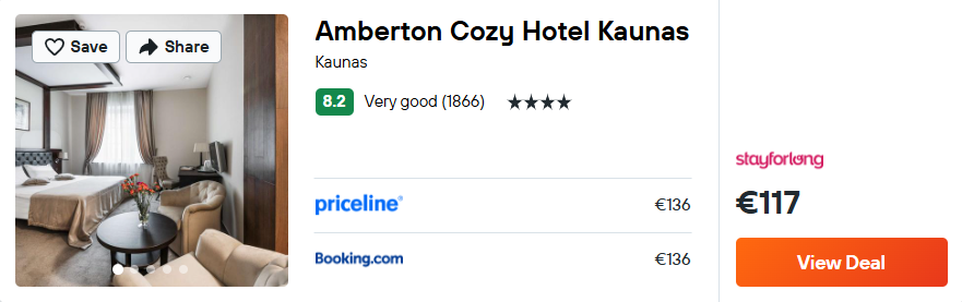 Amberton Cozy Hotel Kaunas