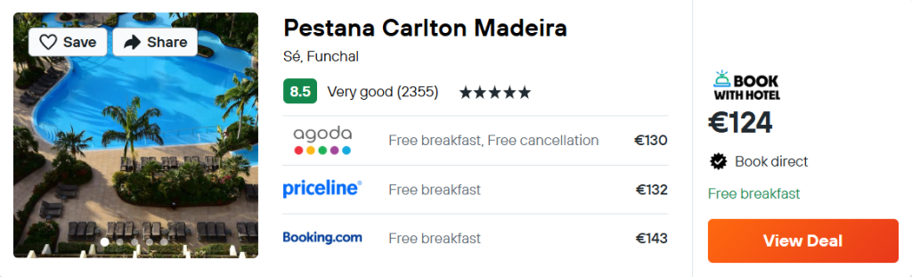 Pestana Carlton Madeira Ocean Resort Hotel