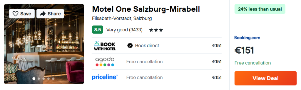 Motel One Salzburg-Mirabell
