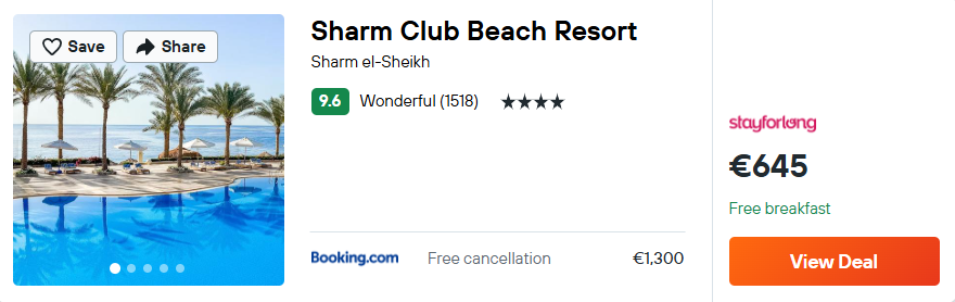 Sharm Club Beach Resort