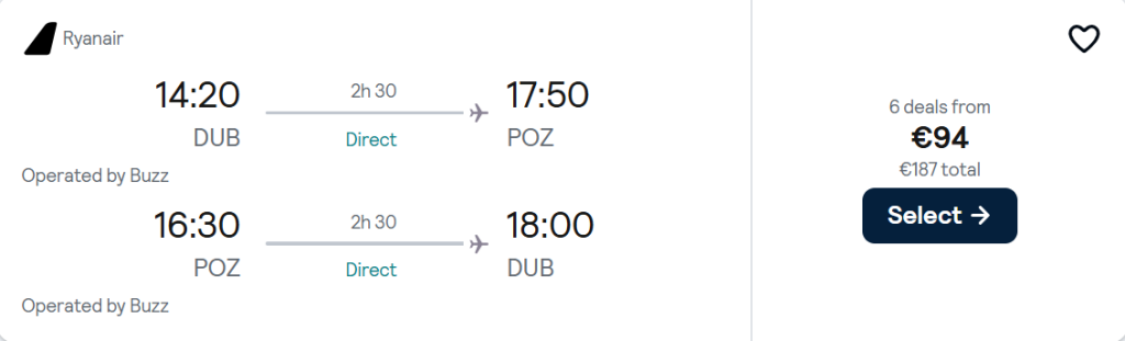 cheap flights to Poland