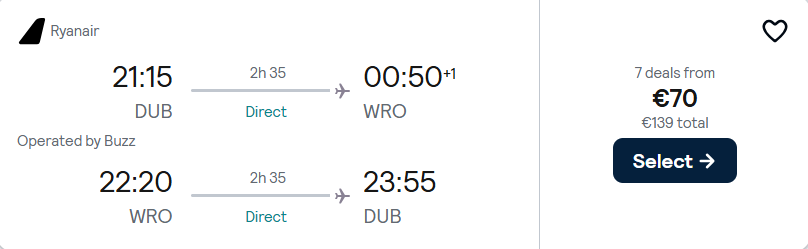 cheap flights to Poland