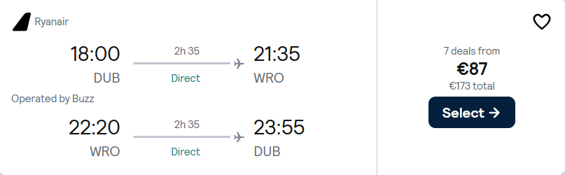 cheap flights to Poland