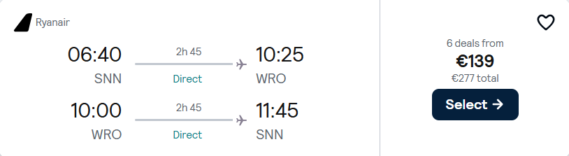 cheap flights to Poland