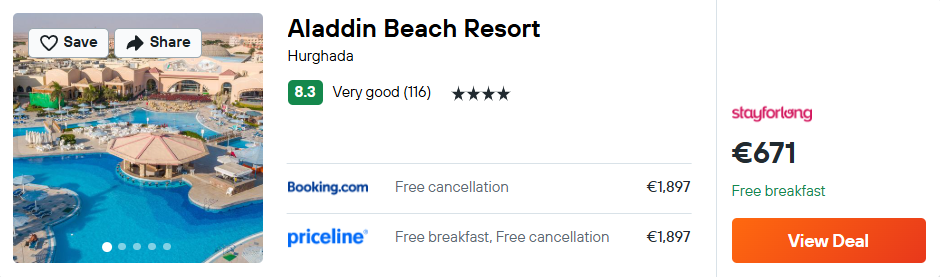 Aladdin Beach Resort