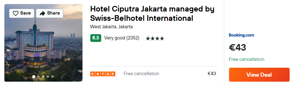 Hotel Ciputra Jakarta managed by Swiss-Belhotel International