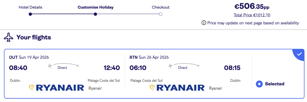 TUI holidays in Spain
