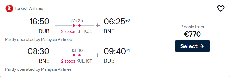 cheap flights to Australia