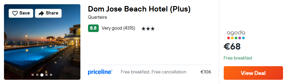 Dom Jose Beach Hotel