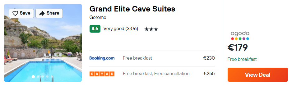 Grand Elite Cave Suites