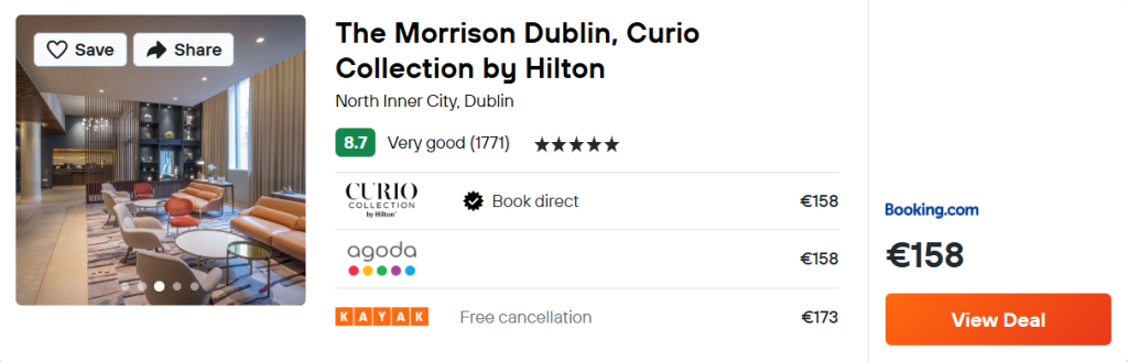 The Morrison Dublin, Curio Collection by Hilton