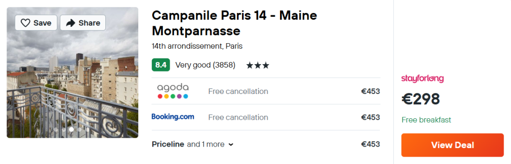 Campanile Paris 14 - Maine Montparnasse