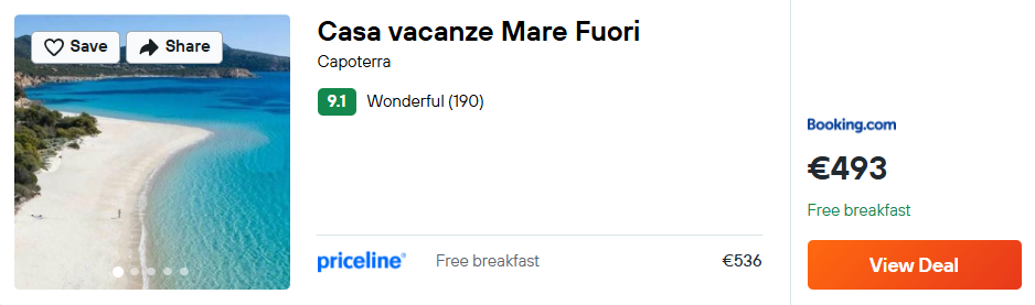 Casa vacanze Mare Fuori