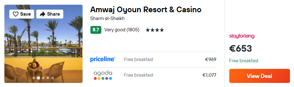 Amwaj Oyoun Resort & Casino