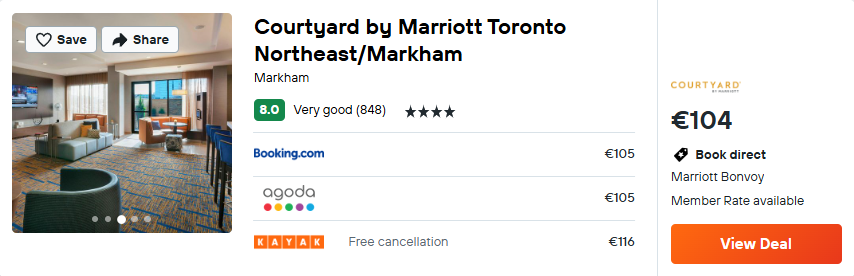 Courtyard by Marriott Toronto Northeast/Markham