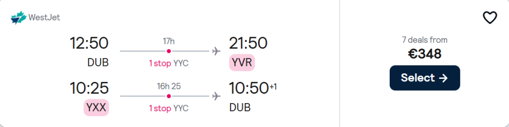 cheap flights to Canada