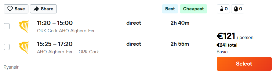 cheap flights to Italy