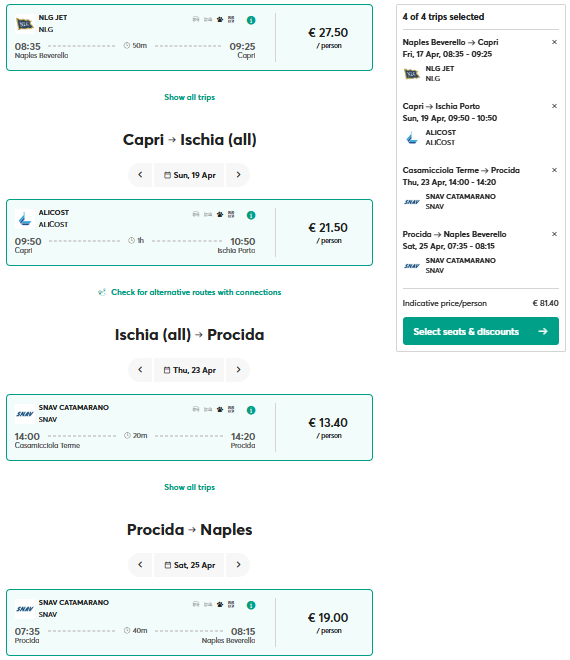 cheap ferry