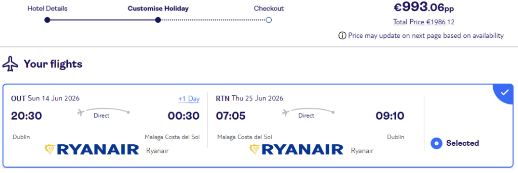 holidays in Spain
