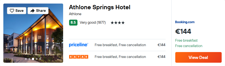 Athlone Springs Hotel