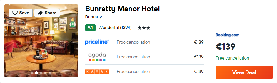 Bunratty Manor Hotel