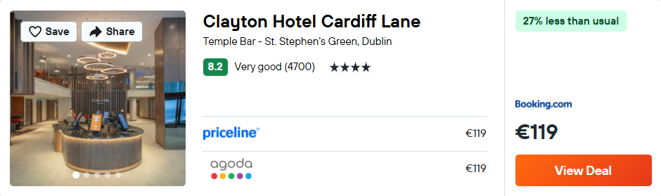Clayton Hotel Cardiff Lane