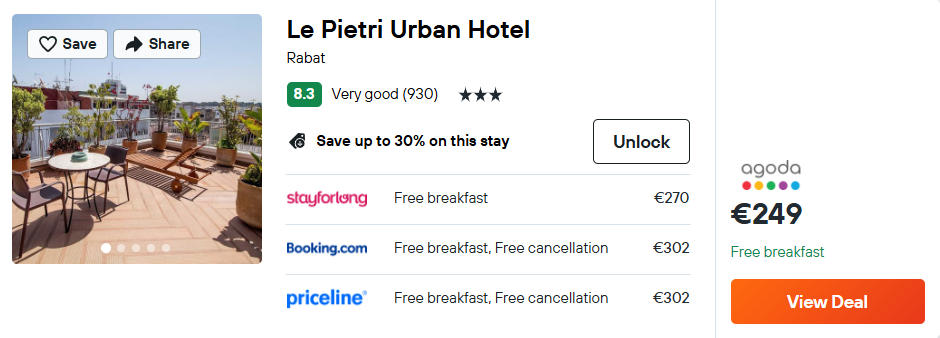 Le Pietri Urban Hotel