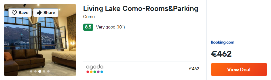 Living Lake Como-Rooms&Parking