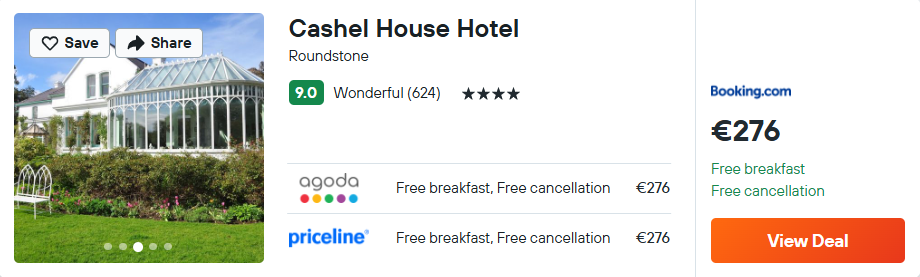 Cashel House Hotel