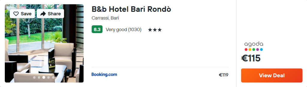 B&b Hotel Bari RondΓ²