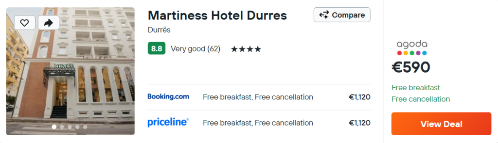 Martiness Hotel Durres