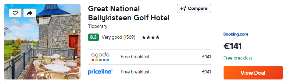 Great National Ballykisteen Golf Hotel