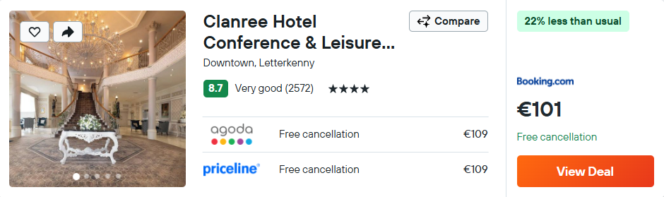 Clanree Hotel Conference & Leisure Centre