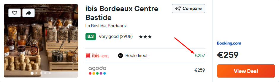 ibis Bordeaux Centre Bastide