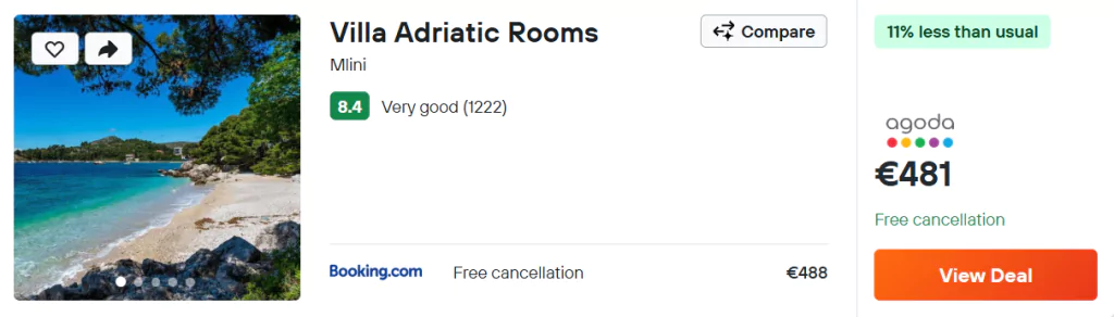 Villa Adriatic Rooms