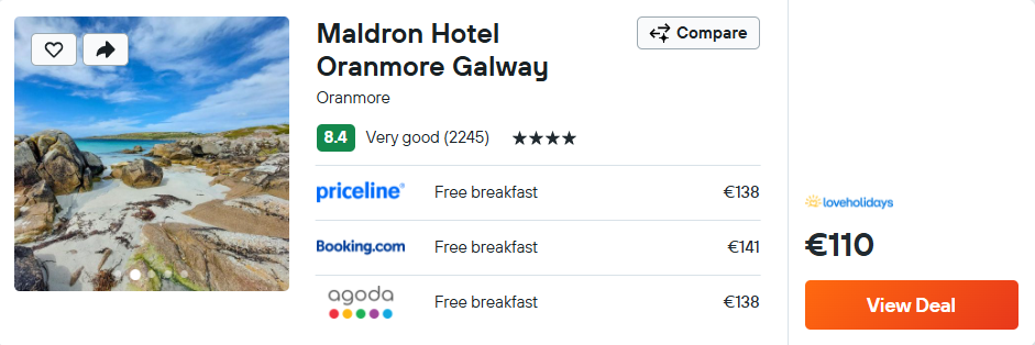 Maldron Hotel Oranmore Galway
