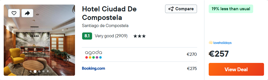 Hotel Ciudad De Compostela