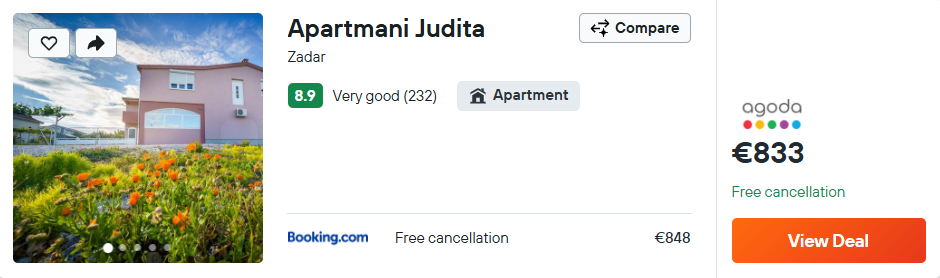 Apartmani Judita